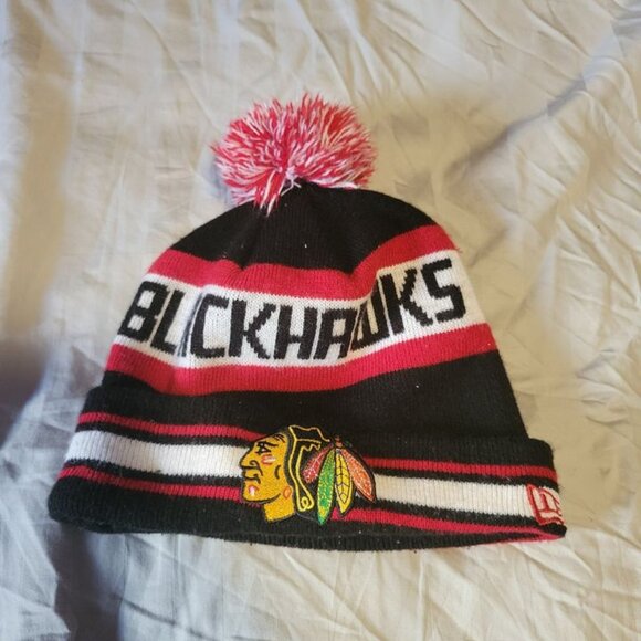 Chicago Blackhawks New Era NHL Hockey Beanie/Toque - Picture 1 of 1